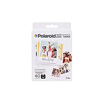 【中古】【輸入品 未使用】Zink Polaroid 3.5 x 4.25インチ プレミアムジンクボーダープリント写真用紙 (40枚) Polaroid POPインスタントカメラ ポラロイド3x4プリンターに