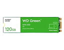 【中古】【輸入品・未使用】WD 内蔵SSD M.2-2280 / 120GB / WD Green / SATA3.0 / 3年保証 / WDS120G2G0B