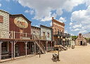 【中古】【輸入品 未使用】leowefowa 7 x 5ft古代Western Saloon Backdrop WestカウボーイPony Expres Straw Hay Bale Backdrops for Photography Weathered Wood House H