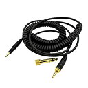 【中古】【輸入品・未使用】Meijunter ヘッドホンオーディオケーブル 6.35mmアダプター付き オーディオテクニカ ATH-M50X M40X M70X...