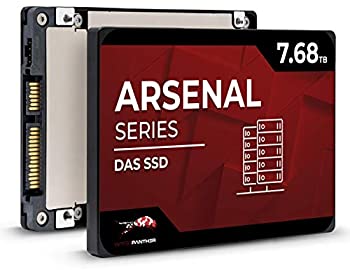 【中古】【輸入品・未使用】Water Panther WP Arsenal 7.68TB SATA 6Gb/s 2.5インチ DAS SSD