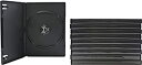 【中古】【輸入品・未使用】squaredealonline???dvbr14bkpr???標準14?mm DVD Cases???1ディスク容量???ブラック?...