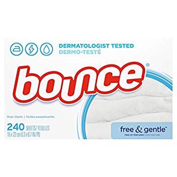 šۡ͢ʡ̤ѡBounce Fabric Softener Dryer Sheets Free &Gentle 240CT by Bounce