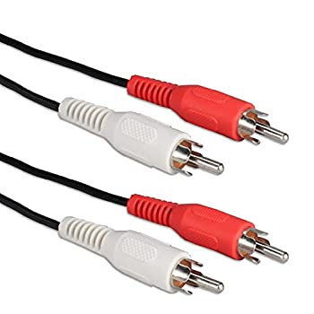 【中古】【輸入品・未使用】QVS RCA2A-12L 12 ft. Dual-RCA Stereo Audio Combo Cable