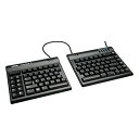 【中古】【輸入品 未使用】Kinesis KB800PB-US USBブラック - 英語QWERTYキーボード