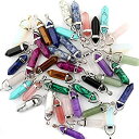 【中古】【輸入品・未使用】Cmidy メンズ Mutilcolor 50枚宝石弾丸瞑想ヒーリング ネックレスジュエリーメイキング チャクラクリスタルクォーツスト...