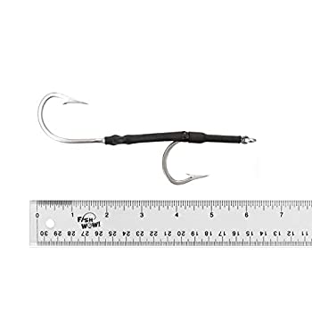 【中古】【輸入品・未使用】Fish WOW! ステンレススチール 7691S ダブルアシストフック サイズ8/0@180度 ビッグゲーム マグロ ワフー シャークフック - 8/0 【中古】【輸入品・未使用】Fish WOW! ステンレススチール 7691S ダブルアシストフック サイズ8/0@180度 ビッグゲーム マグロ ワフー シャークフック - 8/0