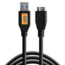 【中古】【輸入品・未使用】Tether Tools cu5410?10?' PRO USB 3.0?SuperSpeed/Micro - Bケーブル、ブラック