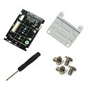 【中古】【輸入品・未使用】Hobbypower 2イン1 Mini PCI-E M.2 NGFF & mSATA SSD to SATA 3.0 III アダプ...