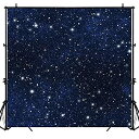 【中古】【輸入品・未使用】Sensfun 夜空の星 背景幕 宇宙テーマ 星空 写真 背景 銀河 星 誕生日 写真 スタジオ ブース背景 6x6フィート