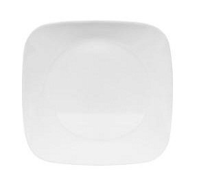 šۡ͢ʡ̤ѡCorelle Square Round 6-1/2-inch Plate, Pure White by CORE...