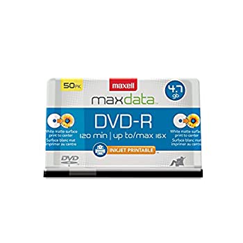 šۡ͢ʡ̤ѡmax638022???Maxell DVD Recordableǥ???DVD - R???16?x???4.70?GBԥɥ???50ѥå???Х륯