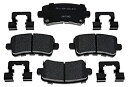 【中古】【輸入品・未使用】ACDelco 17D1430ACH Professional Rear Disc Brake Pad Set(2)