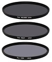 【中古】【輸入品・未使用】ICE 62mm スリムNDフィルターセット ND1000 ND64 ND8 ニュートラルデンシティー 62 10 6 3ストップ 光...