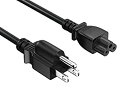 【中古】【輸入品・未使用】ケーブルリーダー 18AWG 3本爪 ノートブック AC電源コード (IEC320 C5 - NEMA 5-15P) UL規格認定取得済み 3 Foot (1 Pack)(2)