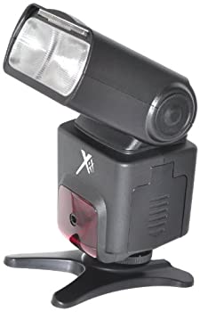 【中古】【輸入品・未使用】Xit xtsb1010?ProシリーズデジタルSLR auto-focus i-ttl Flash with LCD表示、Bounce、ズーム/ Swivel for Nikon DSLR (ブラック)