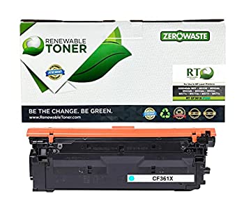 Renewable Toner 互換交換用トナーカートリッジ HP CF361X用 (シアン、1パック)