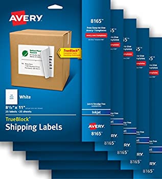 【中古】【輸入品・未使用】Avery (エイブリー) 配送ラベル TrueBlockテクノロジー付き インクジェット..