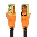 【中古】【輸入品・未使用】Cat8 イーサネットケーブル 100フィート インドア&アウトドア LANケーブル 26AWG 高耐久 防水 ネットワークパッチケー...