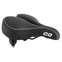 yÁzyAiEgpzSunlite Cloud-9, Bicycle Suspension Cruiser Saddle, Cruiser Gel Sofa, Black by Cloud-9