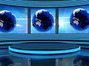 【中古】【輸入品・未使用】leowefowa 10?x 8ft Studio TV backdrop内部Broadcasting Backdrops for P...