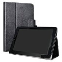 【中古】【輸入品・未使用】Liushan PUレザー折りたたみスリムスタンドカバーfor 10.1?