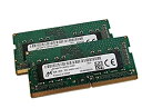 【中古】【輸入品・未使用】純正OEMノートパソコン Ram MTA8ATF1G64HZ-2G6E1 16GB (2x8GB) PC4-21300 DDR4-26...