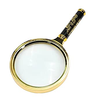 【中古】【輸入品・未使用】Othmro SL90 拡大鏡 10倍 拡大鏡 ハンドヘルド拡大鏡 ドラゴンプリント メ..