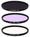 【中古】【輸入品・未使用】ICE Astral 3スリムフィルターセット 72mm リポ UV-IRカット ND100000 16.5ストップ ND光学ガラス ...