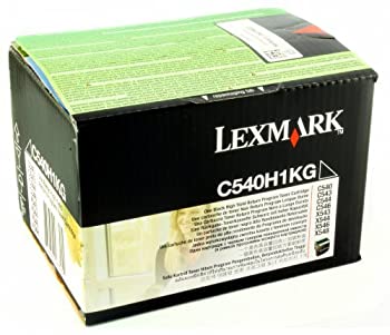18 inches - 20 inches - 【中古】【輸入品・未使用】Lexmark C540, C543, C544, C546, X543, X544, X546 Series High Yield Black Return Program Toner Cartridge (2,500 Yield), Part Number C540