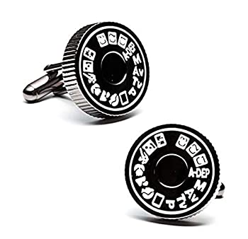 【中古】【輸入品・未使用】Cufflinks, Inc. カメラモードダイヤルカフスボタン, One Size Fits All, ..