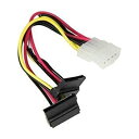 【中古】【輸入品・未使用】Supermicro CBL-0082L 4ピン - 2x SATA電源延長ケーブル - バルク(CBL-0082L)(2)