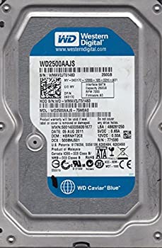 šۡ͢ʡ̤ѡWESTERN DIGITAL WD2500AAJS-75M0A0-250GB 7.2K SATA 3.0GBPS 3.5 8MB ϡɥɥ饤֡