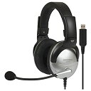 【中古】【輸入品・未使用】Koss 通信ヘッドセット USB付き