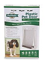 【中古】【輸入品・未使用】PetSafeプラスチックペットドアプレミアムSホワイト(セットof 6?)