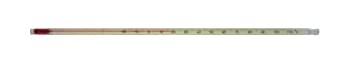 šۡ͢ʡ̤ѡThermco B300FW3SSC General Laboratory Red Spirit Filled Thermometer, Safety Coated, 0 to 300F Range, 2F Division, 76mm Immersion, 305mm