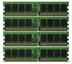 【中古】【輸入品・未使用】-8GB 4x2GB デルStudio540用 RAMメモリ DDR2