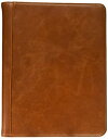 【中古】【輸入品・未使用】3リングバインダーポートフォリオオーガナイザー、レザーPadfolio with 3リングバインダーとa4メモ帳ノートブックホルダー 10.2x10.2x13.0 In.