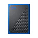 【中古】【輸入品・未使用】WD ポータブルSSD 500GB USB3.0 ブルー My Passport Go 外付け / 3年保証 【PS4 / Xbox ...