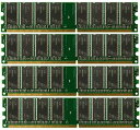 【中古】【輸入品・未使用】4?GB ( 4?x 1?GB )デスクトップRamメモリのゲートウェイ838?GMメディアセンター(主要ブランド)