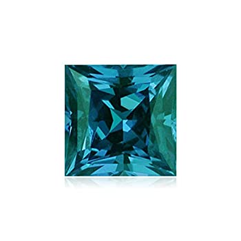 【中古】【輸入品・未使用】1.09???1.39?CTSの6?mm AAAプリンセスロシアLab Createdアレキサンドライト( 1?pc ) Loose宝石
