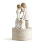 šۡ͢ʡ̤ѡWillow Tree Around You Musical Rotating Love Theme Figurine by Susan Lordi 27465 by Willow Tree