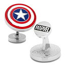 【中古】【輸入品・未使用】キャプテン・アメリカ シールド カフスボタン