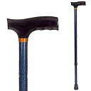 楽天スカイマーケットプラス【中古】【輸入品・未使用】DMI Lightweight Aluminum Adjustable Walking Cane with Derby-Top Handle, Blue Ice by Duro-Med