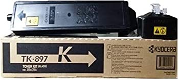 šۡ͢ʡ̤ѡKyocera 1T02K00US0 Model TK-897K Black Toner Cartridge, Compatible with FS-C8025MFP, FS-C8520MFP, FS-C8525MFP, TASKalfa 205c, 255 and 2