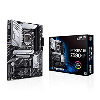 【中古】【輸入品・未使用】ASUS Prime Z590-P LGA 1200 (Intel 11th/10th Gen) ATX?????? (PCIe 4.0?10+1????????3X M.2?2.5Gb LAN????????USB 3.2 Gen 2 USB Type-C?Thund 【中古】【輸入品・未使用】ASUS Prime Z590-P LGA 1200 (Intel 11th/10th Gen) ATX?????? (PCIe 4.0?10+1????????3X M.2?2.5Gb LAN????????USB 3.2 Gen 2 USB Type-C?Thund
