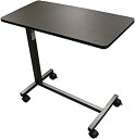 【中古】【輸入品・未使用】Drive Medical Non Tilt Top Overbed Table, Silver Vein by Drive Medi...