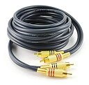 【中古】【輸入品・未使用】CablesOnline 10?ft 2-rca to 2-rca金メッキオスtoオスプレミアムグレードDJ /ミキサー/ステレオシス...