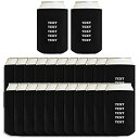 【中古】【輸入品・未使用】(24, Black) - Personalised Can Coolies Any Text Your Text Custom Te...