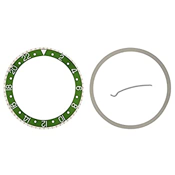 【中古】【輸入品・未使用】ベゼル&挿入for Rolex GMT I II sapahireグリーン16700?16710?16713?16718?16760
